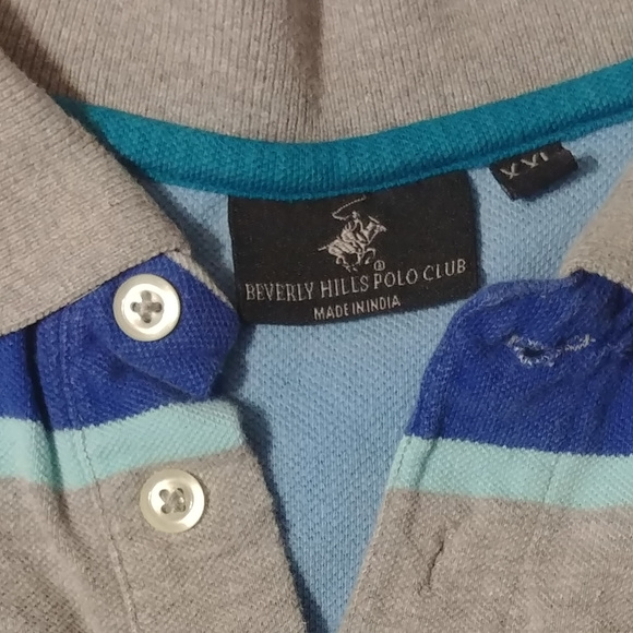 Beverly Hills Polo Club Polo Shirt XXL - Picture 2 of 3